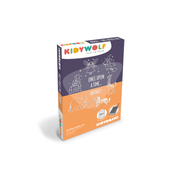 Refill voor Kidydraw Mini tekentablet - Once Upon a Time & Animals